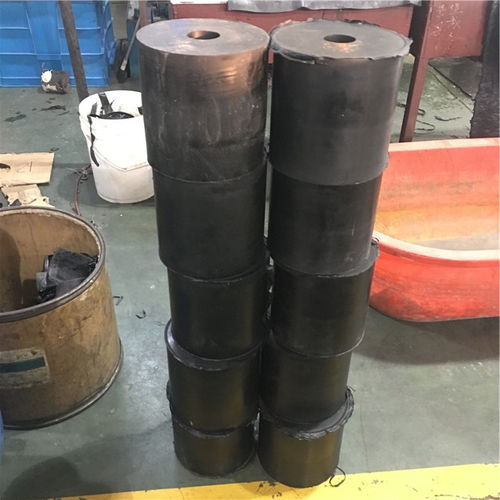 橡膠減震墊塊 標(biāo)桿形象橡膠減震墊塊廠家